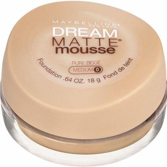 Picture of Maybelline Dream Matte Mousse Foundation, Light Beige [0], 0.64 oz