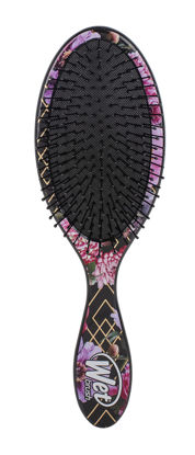 Picture of Wet Brush Revelation Original Detangler Brush - Dark Floral - All Hair Types - Ultra-Soft IntelliFlex Bristles Glide Through Tangles with Ease - Protects Against Split Ends