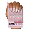 Picture of Glamnetic Press On Nails - First Kiss | Short Almond Neutral Pink Nails with a Glaze Finish | 15 Sizes - 30 Nail Kit with Glue