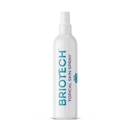 Picture of BRIOTECH Pure Hypochlorous Acid Spray, Multi Purpose Topical Body & Facial Mist, Eyelid Cleanser, Support Against Irritation & Redness Relief, Dry Skin & Scalp Treatment, Packaging May Vary, 8 fl oz