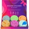 Picture of Cleverfy Shower Steamers Aromatherapy - Variety Pack of 6 Shower Bombs with Essential Oils. Personal Care and Relaxation Birthday Gifts for Women and Men. Purple Waves Set