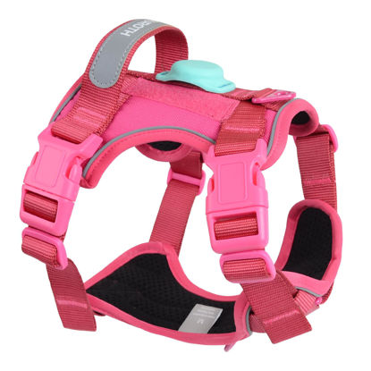 Picture of AUROTH Dog Harness Medium Sized Dog, Dog Vest Harness Medium Size Dog, Medium Dog Harness, No Pull Dog Harness for Medium Dogs with Handle, Black M