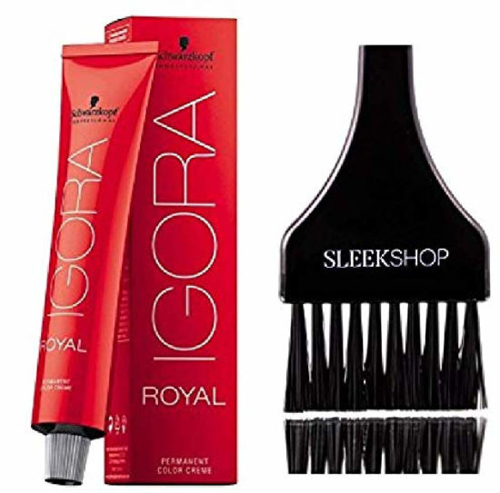 Picture of Schwarzkopf Professional Igora Royal Permanent Hair Color (with Sleek Tint Brush) (3-0 Dark Brown)