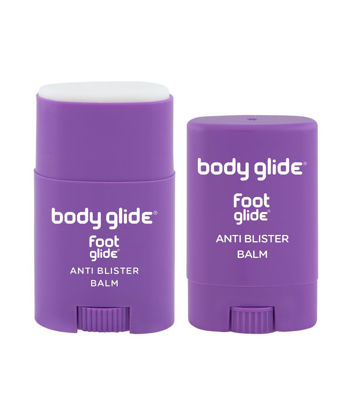 Picture of BodyGlide Unscented Foot Anti-Blister Balm, 0.8oz & 0.35oz Bundle, Paraben-Free - For All Skin Types (USA Sale Only)