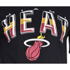 Picture of Ultra Game NBA Miami Heat Mens Arched Plexi Short Sleeve Tee Shirt, Black, Large