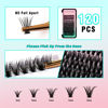 Picture of VAVALASH DIY Lash Extension Kit Individual Cluster Lashes Kit with 120 PCS 8-16mm Mix Lash Clusters Lash Bond and Seal, Lash Remover, Lash Applicator for DIY Eyelash Extensions at Home（Kit-40D）