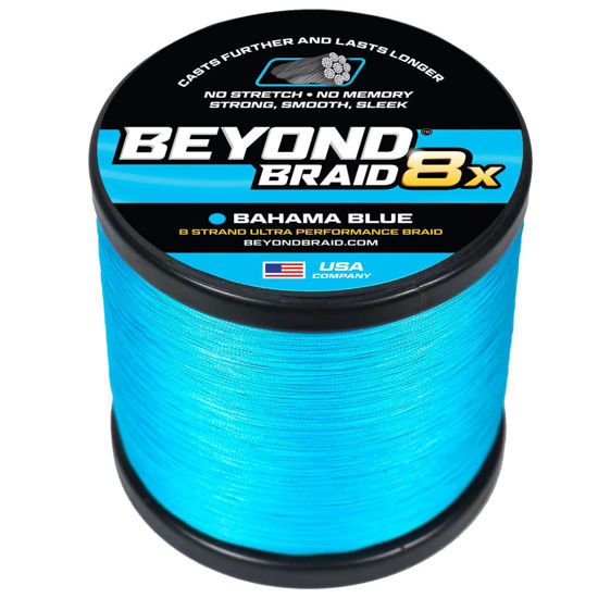 Picture of Beyond Braid Bahama Blue 8X 150 yards 15LB