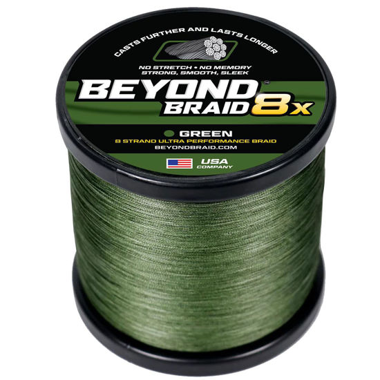 Picture of Beyond Braid Green 8X 150 Yards 15LB