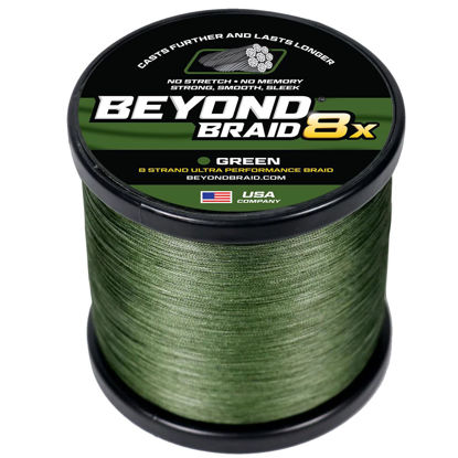 Picture of Beyond Braid Green 8X 150 yards 20LB