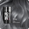 Picture of BOLDIFY Hair Fibers (12g) Fill In Fine and Thinning Hair for an Instantly Thicker & Fuller Look - Best Value & Superior Formula -14 Shades for Women & Men - GRAY