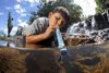 Picture of LifeStraw Personal Water Filter for Hiking, Camping, Travel, and Emergency Preparedness, Navy Blue