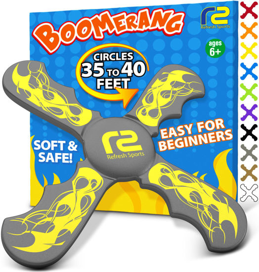 Picture of Boomerang Flying Toys For Kids 8-12: Spinning Flying Toys for Boys - Flying Spinner Toy, Flying Helicopter Toy, Flying Orb Toy for Kids Ages 8-10 Years Old - Flying Disc Toy for Outdoor Fun Boy Toys