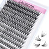 Picture of Cluster Eyelash Extensions Mixed LAUBESS Eyelash Clusters 30D Lash Clusters DIY Lash Extension Individual Lashes Natural Cluster Lashes Eyelash Extension (30D-0.07C-14-18mm)