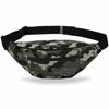 Picture of Large Camo Fanny Pack Belt Bag with 4-Zipper Pockets Gifts for Enjoy Festival Sports Workout Traveling Running Casual Hands-Free Water-Resistant Waist Pack Bag Carrying All Size of Phones