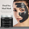 Picture of Vikeepro Dead Sea Mud Mask Face Mask Deep Cleansing Exfoliation Minimizes Pores Reduces Acne Wrinkles Blackhead Remover Anti Oily Skin For Face And Body