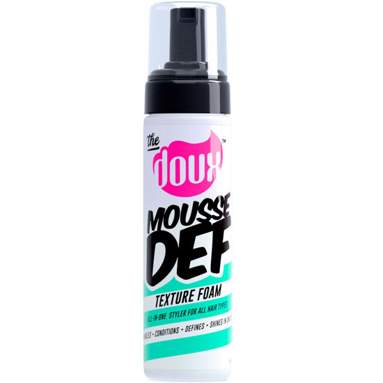 Picture of The Doux Mousse Def Texture Foam, Multi-Use Mousse Hair Foam to Style, Condition, Define, Volumize, and Add Shine - 7oz