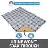 Picture of Drymate Original Cat Litter Mat, Contains Mess from Box for Cleaner Floors, Urine-Proof, Soft on Kitty Paws -Absorbent/Waterproof- Machine Washable, Durable (USA Made) (20”x28”)(Grey Grid)