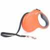 Picture of Fida Retractable Dog Leash, 16ft Heavy Duty Pet Walking Leash for Small Dog or Cat up to 26 lbs, Tangle Free. One-Hand Brake (Small,Orange)