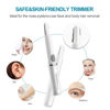 Picture of TOUCHBeauty Face Eyebrow Nose Ear Hair Trimmer, ALL-in-ONE Hair Remover for Women & Men, Dual Blades Shaver Battery Powered Upgraded Version TB-1458(white)