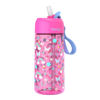 Picture of Bentgo Kids Water Bottle - Leak-Proof, Durable Tritan™, BPA-Free 15 oz. Cup for Kids/Toddlers Ages 3+ - Flip-Up Straw & Dishwasher Safe for School, Sports, Daycare & Camp (Rainbows & Butterflies)