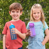 Picture of Bentgo Kids Water Bottle - Leak-Proof, Durable Tritan, BPA-Free 15 oz. Cup for Kids/Toddlers Ages 3+ - Flip-Up Straw & Dishwasher Safe for School, Sports, Daycare & Camp (Blue)