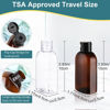 Picture of Cosywell Travel Bottles for Toiletries 8PCS 3.4oz Travel Shampoo Bottles TSA Approved Travel Size Bottles Travel Containers Leak Proof Empty Lotion Bottles with Flip Cap