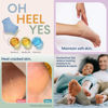 Picture of Dr. Frederick's Original Moisturizing Heel Socks for Cracked Heel Treatment - 2 Pairs - Heel Socks for Dry Cracked Feet - Cracked Heel Repair - Heal Dry Heels - Foot Care for Women & Men - Jojoba Oil