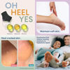 Picture of Dr. Frederick's Original Moisturizing Heel Socks for Cracked Heel Treatment - 2 Pairs - Heel Socks for Dry Cracked Feet - Cracked Heel Repair - Heal Dry Heels - Foot Care for Women & Men - Argan Oil