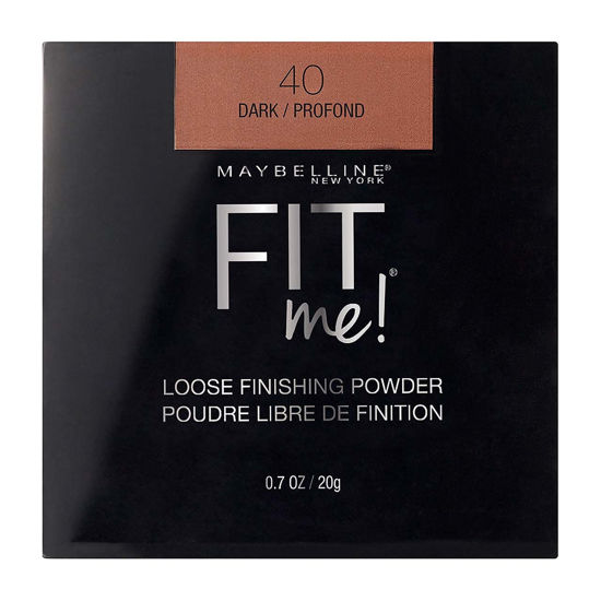 Picture of Maybelline Fit Me Loose Finishing Powder, 40 Dark, 0.7 oz (Pack of 2)