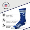 Picture of For Bare Feet NFL 4 Stripe Deuce Crew Sock, Indianapolis Colts, Medium