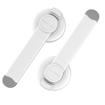 Picture of 4our Kiddies Baby Toilet Lock (2 Pack) for Child Safety, Baby Proof Toilet Seat Lock with 2 Extra Pallet Fit for Most Standard Toilet, Easy Intallation Toilet Lid Lock with 2 Extra 3M Adhesive