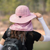 Picture of Sun Hats for Men Women Fishing Hat UPF 50+ Breathable Wide Brim Summer UV Protection Hat with Face Cover & Neck Flap