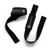 Picture of Gymreapers Lifting Wrist Straps for Weightlifting, Bodybuilding, Powerlifting, Strength Training, & Deadlifts - Padded Neoprene with 18" Cotton (Black)