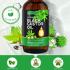 Picture of ALIVER Jamaican Black Castor Oil with Jade Stone Gua Sha Massage Tool, Castor Oil Organic Cold Pressed Unrefined, 100% Pure and Natural Castor Oil for Body Hair Eyelash and Skin, 2.02 Fl oz