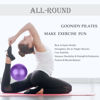 Picture of Small Pilates Ball, Therapy Ball, Mini Workout Ball, Core Ball, 9 Inch Small Exercise Ball, Mini Bender Ball, Pilates, Yoga, Workout, Bender, Core Training and Physical Therapy, Improves Balance