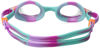 Picture of TYR Kids Swimple Tie Dye Googles, Clear/Pink/Mint, One Size, for Ages 3-10