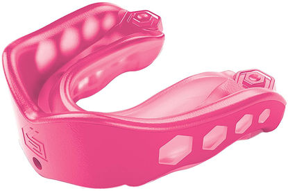 Picture of Shock Doctor Gel Max Mouth Guard, Heavy Duty Protection & Custom Fit, Pink, Youth