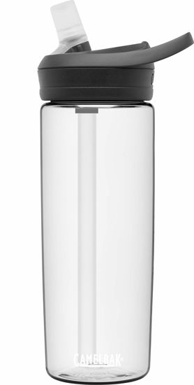 Picture of CamelBak eddy+ Water Bottle with Tritan Renew - Straw Top 20oz, Clear