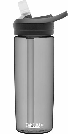 Picture of CamelBak eddy+ Water Bottle with Tritan Renew - Straw Top 20oz, Charcoal