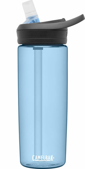 Picture of CamelBak eddy+ Water Bottle with Tritan Renew - Straw Top 20oz, True Blue