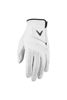 Picture of Callaway Golf Dawn Patrol Glove (Worn on Left Hand, White 2024, Medium/Large, Cadet (Short Fingers))