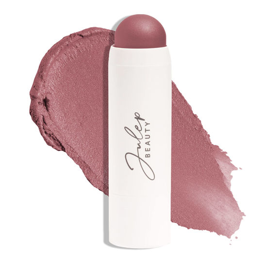 Picture of Julep Skip The Brush Cream to Powder Blush Stick - Muted Mauve - Blendable and Buildable Color - 2-in-1 Blush and Lip Makeup Stick