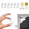 Picture of Eco-Baby Magnetic Cabinet Locks for Babies - Magnetic Baby Proofing Cabinet Locks, Child Locks for Cabinets Drawers Doors Kitchen - Easy Installation No Tools Required (6 Pack and 2 Keys)