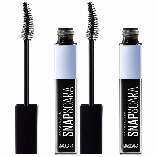 Picture of Maybelline New York Snapscara Washable Mascara Kit, Pitch Black, Pack of 2