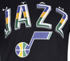 Picture of Ultra Game -NBA Utah Jazz Mens Arched Plexi Short Sleeve Tee Shirt, Black, Large