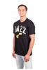 Picture of Ultra Game -NBA Utah Jazz Mens Arched Plexi Short Sleeve Tee Shirt, Black, Large