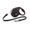 Picture of FLEXI New Classic Cord Black Retractable Dog Lead Small 12kg - 8M