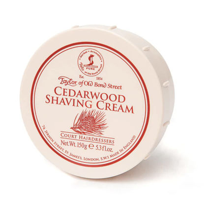 Picture of Taylor of Old Bond Street Shaving Cream, Cedarwood, 5.25 Ounce, Mens