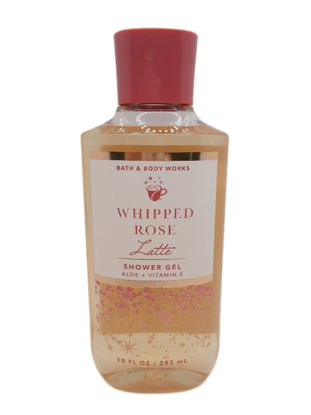 Picture of Bath & Body Works Whipped Rose Latte Shower Gel Gift Sets For Women 10 Oz (Whipped Rose Latte)