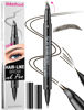 Picture of iMethod Curved Eyebrow Pen - Eyebrow Pencil, Brow Pencil 2-in-1 Dual-Ended Microblading Eyebrow Pen with Micro-Fork-Tip and Precise Brush-Tip Create Natural Hair-Like Brows, Last All-Day, Black Brown